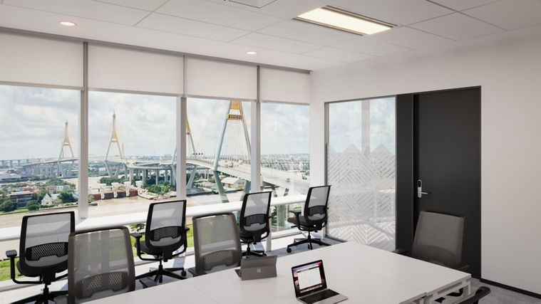  Service office on Kingsbridge Tower, Rama 3, with luxurious decoration and modern technology.