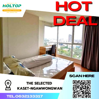 Condos for rent : #S3465 For Rent The Selected Kaset-Ngamwongwan