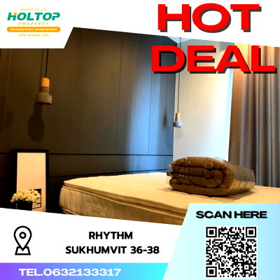 Condos for rent : #S3461 For Rent Rhythm Sukhumvit 36-38