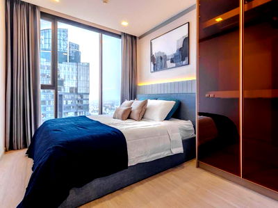 Condos for rent Rama 9 : Urgent rent!! Good price, very beautifully decorated One9Five Asoke-Rama 9