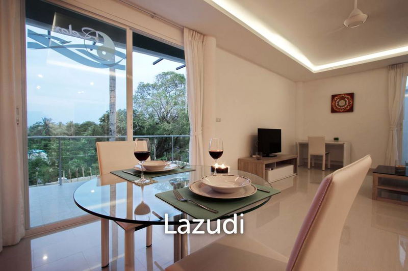 คอนโดให้เช่า : 1-Bedroom Apartment with Common Pool  for rent near Promthep Cape