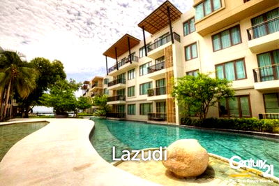 เช่าคอนโด สถานีขนส่งหัวหิน : 1 Bed Beachfront Condo