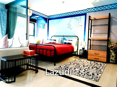 เช่าคอนโด สถานีขนส่งหัวหิน : คอนโด 1 ห้องนอน พูลแอคเซส ติดสระว่ายน้ำที่ La Casita Hua Hin