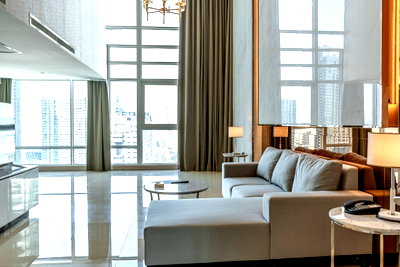คอนโดให้เช่า : LTH12310 – Jasmine 59 Hotel FOR RENT Size 165 sqm. 2 beds 2 baths Near BTS Thong Lor Station ONLY 165K/Month