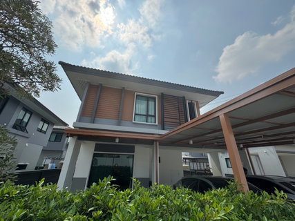 รูปภาพ ✨For rent This stunning 2-storey detached house is located in the Kanasiri Wongwaen – Lam Luk Ka Village.