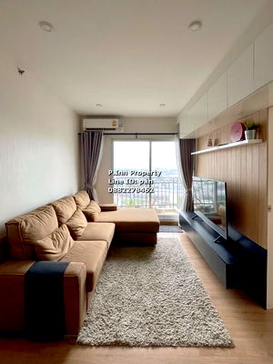 Condos for rent : City with unblocked view big room with 2 bedrooms For renr Supalai Veranda Ratchavipha-Prachachuen