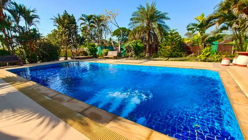 ลำลูกกา-คลอง12 สระว่ายน้ำใส 8หลัง พลูวิลล่า Wellness Senior Complex เวลเนส 3.5ไร่ 5,600ตรม.