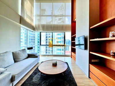 Condos for rent MRT Sam Yan : The Rajdamri - Lovely 2 Bed Duplex Condo in Prime Location - BR16012CD