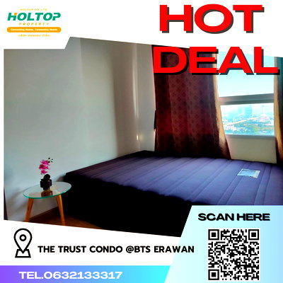 Condos for rent Paolo Hospital Phrapradaeng : #R3611  Condo for rent The Trust Condo @BTS Erawan 