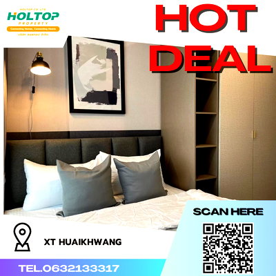 Condos for rent : #R3616 Condo for rent XT HUAIKHWANG