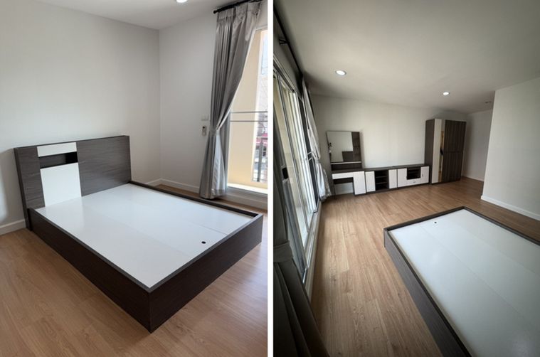 3-bed townhouse for rent, 150 sqm, 21.5 sq wah, Rat Burana