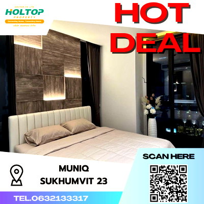 Condos for rent : #S3491 For Rent Muniq Sukhumvit 23