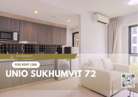 รูปภาพ ให้เช่า ✨ UNiO Sukhumvit 72 ✨ เฟอร์นิเจอร์ และ เครื่องใช้ไฟฟ้าครบ ใกล้ BTS แบริ่ง