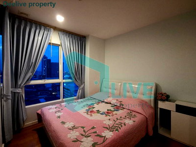 Condos for rent Chulalongkorn University : DL101126 Condo for rent, Condolette Ize Ratchathewi near BTS Ratchathewi, ready to move in, call urgently 0653619502 LineID @897iyzll