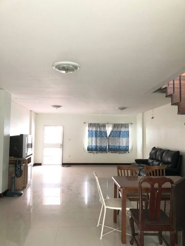 2-bed townhouse for rent, 25 sq wah, Klongchan Villa 1