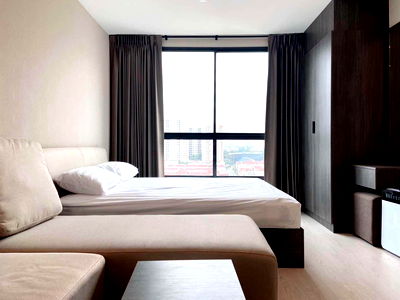 Condos for sale Udomsuk Walk : Elio Del Nest | New room, balcony facing north | HL #202503249619