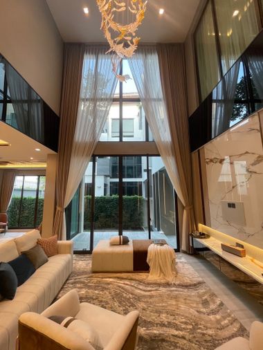 4-bed house for rent, 440 sqm, 2 sq wah, THE GENTRY CULTIVAR RAMA 9
