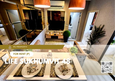 Condos for rent : For rent 🔥 Life Sukhumvit 48 🔥 near BTS Phra Khanong, 2 bedrooms, fully furnished and equipped with appliances
