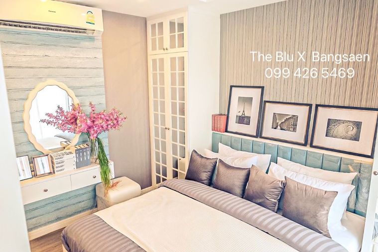 ใหม่ คอนโดวิวทะเล บางแสน The Blu X Bangsaen ( 099-4265469 )