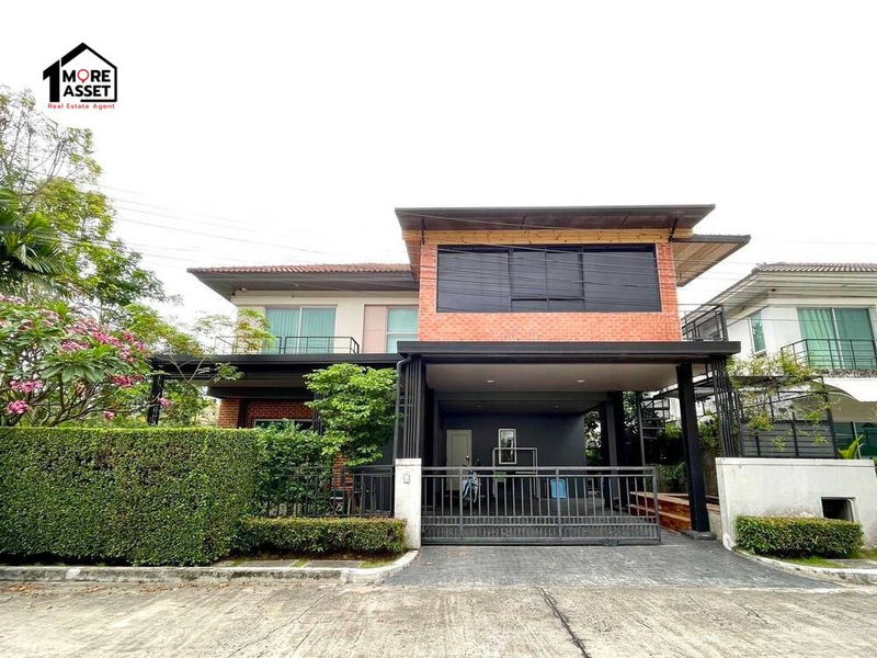 ขายบ้านเดี่ยว : ขายด่วน!!  บ้านเดี่ยวหลังมุม ไลฟ์ บางกอก บูเลอวาร์ด ราชพฤกษ์-รัตนาธิเบศร์ บรรยากาศดี บิ้วอินครบ พร้อมเข้าอยู่ ติดถ.ราชพฤกษ์ ใกล้รถไฟฟ้า