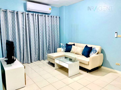 Condos for rent Bangkok : For Rent Condo BAAN SUAN LASALLE Building 7, Floor 8,2 bed room, Room size 60 sqm