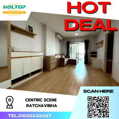 คอนโดให้เช่า : #S3525 ให้เช่า Centric Scene Ratchavibha