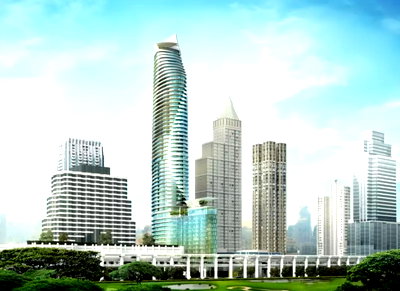 Condos for rent : 🔥45K🔥 - 1 Beds with Bathtub Nice View Good Location Close to BTS Ratchadamri 300 m at Magnolias Ratchadamri Boulevard Condo / For Rent