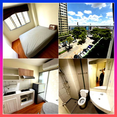 Condos for rent : Lumphini Ram Inthra Nawamin Km. 8 Condo for rent near Lotus Hospital Sin Medical Fashion Island Prommanad Nawamin Maxvalue
