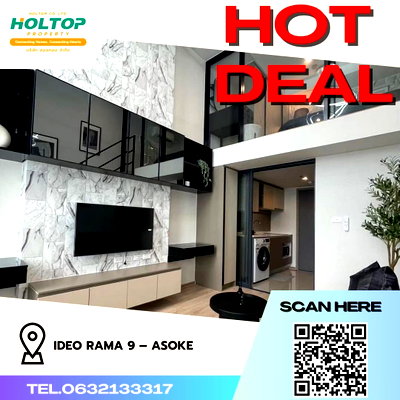 Condos for rent : #Z009 Condo For Rent IDEO Rama 9 – Asoke