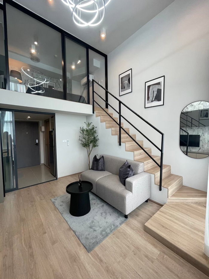 picture Ready to move in : " 𝐈𝐝𝐞𝐨 𝐑𝐚𝐦𝐚 𝟗 - 𝐀𝐬𝐨𝐤𝐞" Studio Hybrid Duplex : Floor 31 Near : MRT-Rama 9 - 5/13