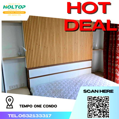 คอนโดให้เช่า : #R3665 ให้เช่าคอนโด Tempo One Condo