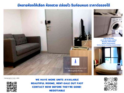 Condos for rent : For Rent IDEO Mobi Phayathai Near BTS Phayathai (350m./6min walk) Negotiable Line ID: @condobkk (with @) Code H3892