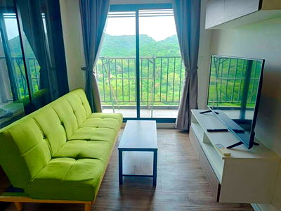 Condos for rent Robinson Sriracha : For rent: Knightsbridge The Ocean Sriracha Condo, beautiful room, mountain view, furnished, ready to move in