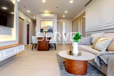 Condos for rent Rama 9 : 3 Beds Luxury Room Fully Furnished City View New Condo Close to MRT Rama 9 450 m. @  One 9 Five Asoke - Rama 9