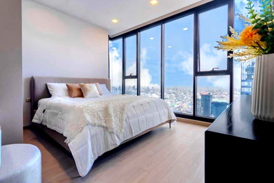 Condos for rent : LTH12324 – One9Five Asoke - Rama 9 FOR RENT Size 93.5 sqm. 3 beds 3 baths Near MRT Rama 9 Station ONLY 135K/Month