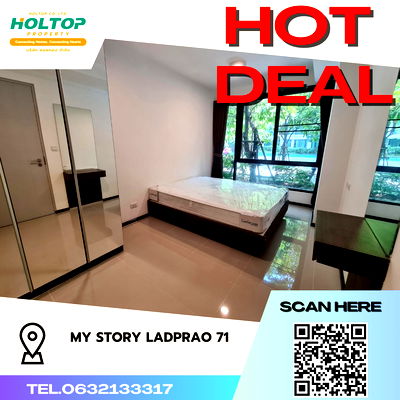 Condos for rent Central Festival East Ville : #S3537 For Rent My Story Ladprao 71