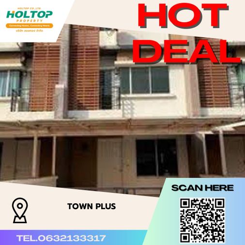#S3536   ให้เช่า Townplus Onnut