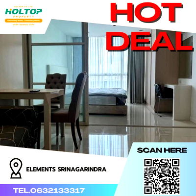 Condos for rent Prawet : #Z015 Condo For Rent ELEMENTS SRINAGARIN