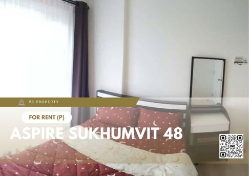 ให้เช่า 📍 Aspire Sukhumvit 48 📍 เฟอร์นิเจอร์ และ เครื่องใช้ไฟฟ้าครบ ใกล้ BTS พระโขนง