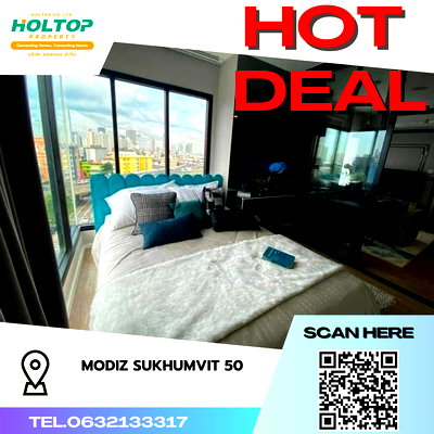คอนโดให้เช่า : #S3552 ให้เช่า Modiz Sukhumvit 50