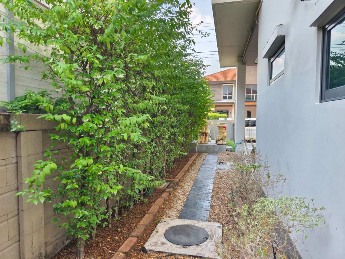 picture For sale cheap, single house, Habitia Orbit Hathairat, area 64 sq.w., location Hathairat, near Kanchanaphisek Road - 18/65
