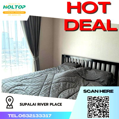 Condos for rent : #R3711 Condo for rent Supalai River Place
