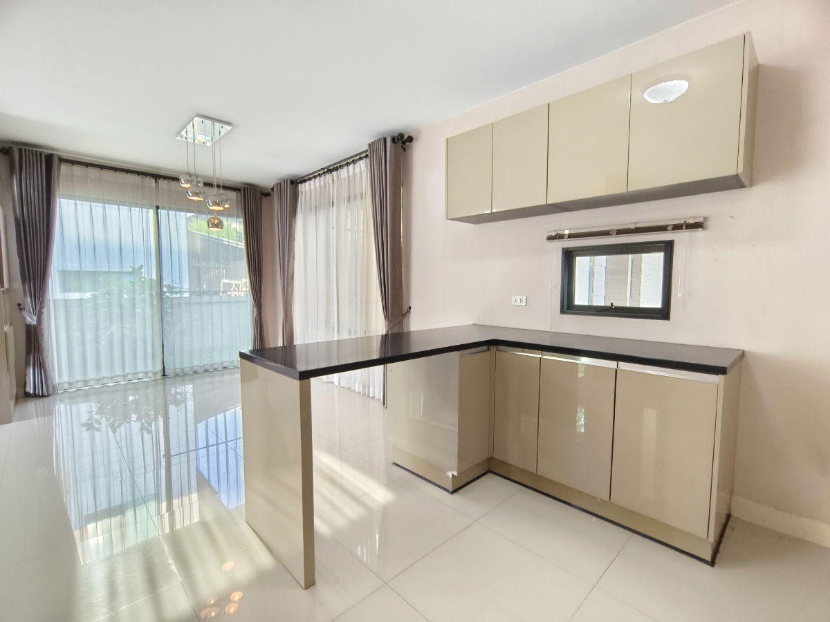 picture For sale cheap, single house, Habitia Orbit Hathairat, area 64 sq.w., location Hathairat, near Kanchanaphisek Road - 27/65