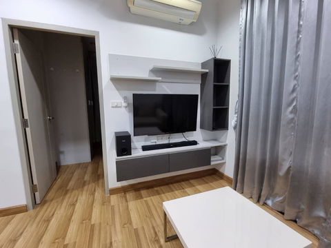 Condo for rent, large room, Premio Vetro project, near Kasetsart University, easy to walk.