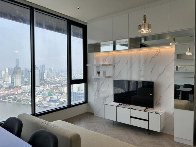 🔥 Chapter Charoennakhon - Riverside  - 2 Bedroom for RENT ONLY 62K 🔥