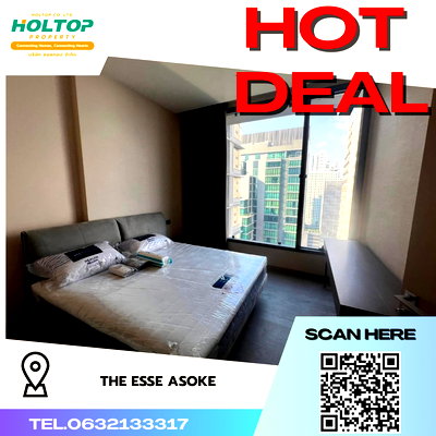 คอนโดให้เช่า : #R3748 ให้เช่าคอนโด THE ESSE ASOKE 