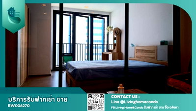 Condos for rent : For rent The Line Phahonyothin Park, high floor, LH-RW006270
