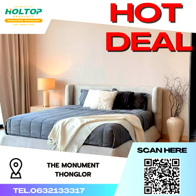 คอนโดให้เช่า : #S3569 ให้เช่า The Monument Thonglor
