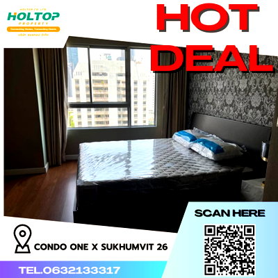 คอนโดให้เช่า : #R3734 ให้เช่าคอนโด Condo One X Sukhumvit 26