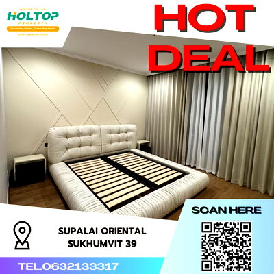 Condos for rent : #S3566 For Rent Supalai Oriental Sukhumvit 39